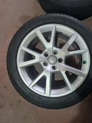 Llantas Audi 18" Dunlop Invierno para nieve