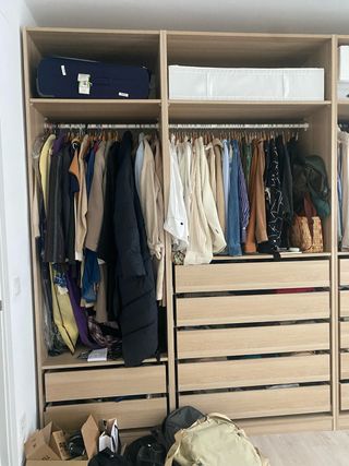 Armario vestidor modular