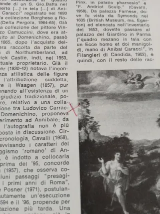 L'opera completa di Annibale Carracci manca pagina
