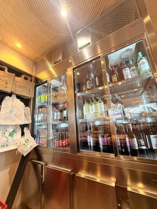 Vinoteca doble con nevera