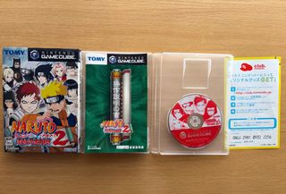Naruto Gekitou Ninja Taisen! 1, 2 y 3 (GC) - Jap