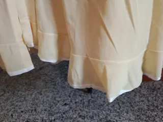 Vestido para dormir con su bata a juego cintura 36
