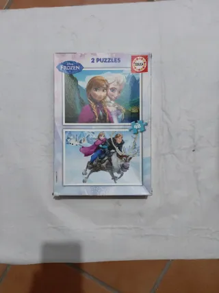Lote 3 Puzzle Disney Frozen y Educa