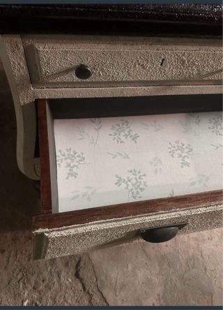 Comodino vintage restaurato Gustavi Ana