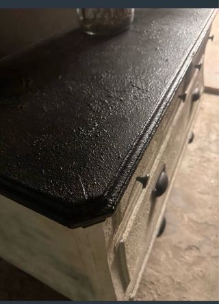 Comodino vintage restaurato Gustavi Ana