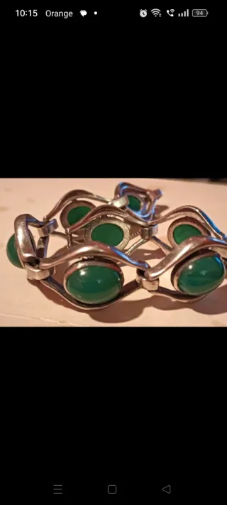 Conjunto Vintage: Anillo y Brazalete