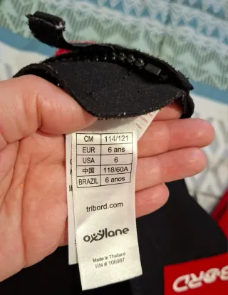 Neopreno niño Tribord, talla 114-121