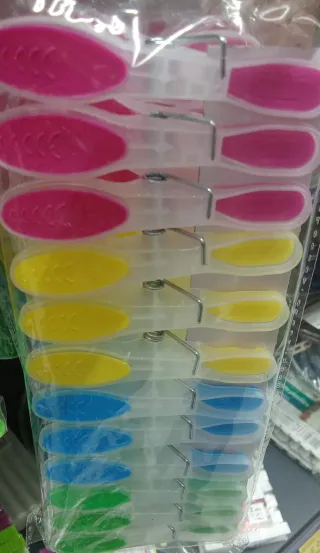 Mollette per bucato colorate