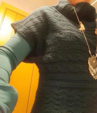 Vestido punto Formula Joven verde