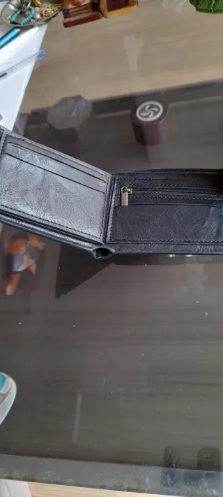 Cartera Doker Piel Negra