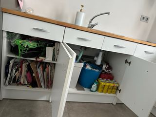 Muebles de cocina madera blanca