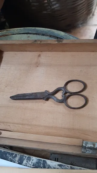 Tijeras antiguas de hierro siglo xix