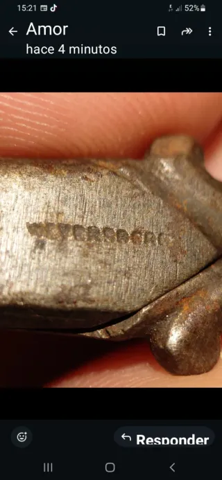 Tijeras antiguas de hierro siglo xix