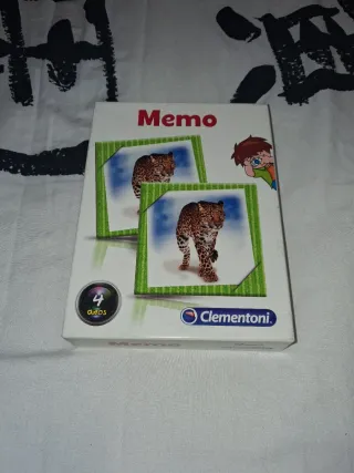 Jogo de Memória Clementoni Animais 4 anos