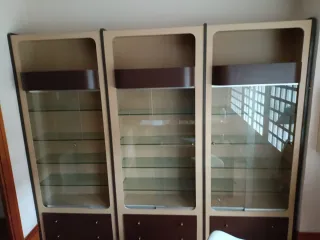 Mueble cristalera almacenamiento aparador (unidad)
