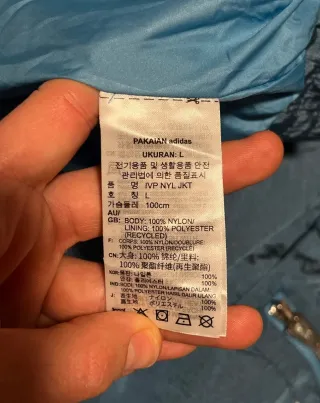 Chaqueta Adidas x IVY PARK Azul