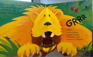 libro El león remolón