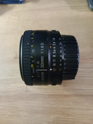 Objetivo Nikon AF NIKKOR 50mm 1:1.8 D