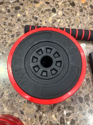 Set Mancuernas Ajustables Pesas Gimnasio