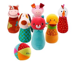 Juego Bolos Lilliputiens Animales