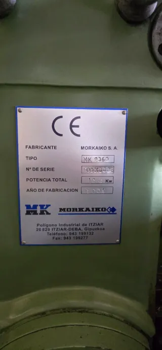 Fresadora Morkaiko Convencional