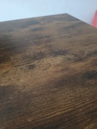 Escritorio madera y metal