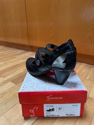 Zapatos de tacón Dorking negros talla 37