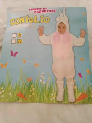 Costume Carnevale Coniglio Bambino
