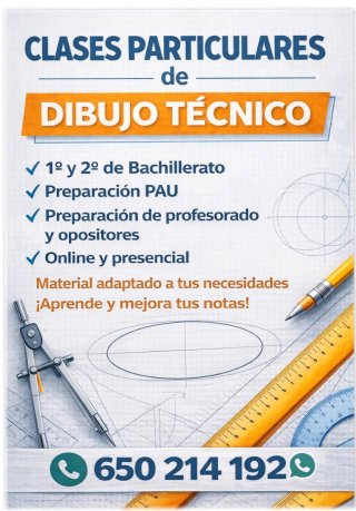 DIBUJO TÉCNICO BACHILLERATO PAU - OPOSICIONES