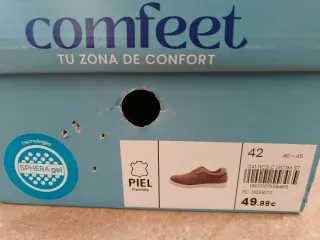 Zapatillas Comfeet Marrones Talla 42
