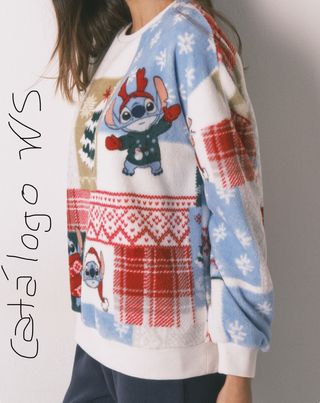 Women Secret con etiqueta pijama Stitch ver fotos