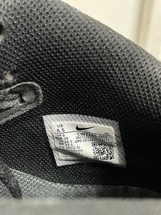 Nike Air Force 1 Mid Negras Talla 39