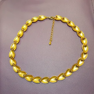 ‼️Collana vintage con smalto Houte Couture