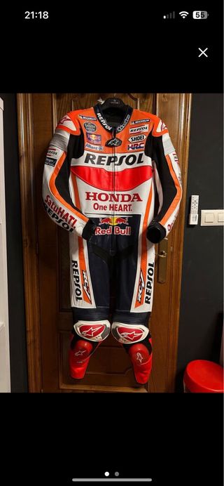 Mono de cuero Repsol Honda talla s-M