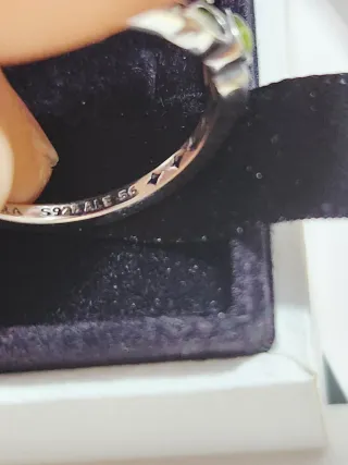 Anillo Pandora Tiara Princesa Tiana Disney T/56