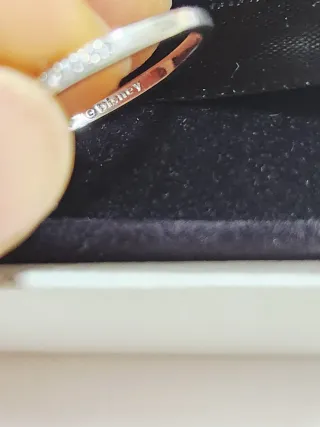 Anillo Pandora Tiara Princesa Tiana Disney T/56