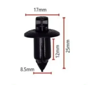 10 Remaches Clips Suzuki