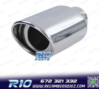 COLA ESCAPE UNIVERSAL ACERO INOX OVALADO 88MM