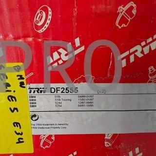 JUEGO DISCOS FRENO DELANTEROS BMW NUEVO DF2555