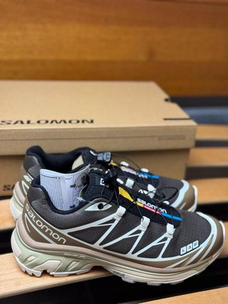 Scarpe Salomon beige/marrone