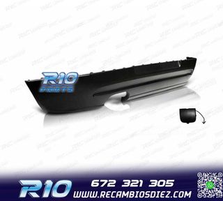 DIFUSOR VOLKSWAGEN VW GOLF 5 03-08 LOOK GTI + TAPA GANCHO