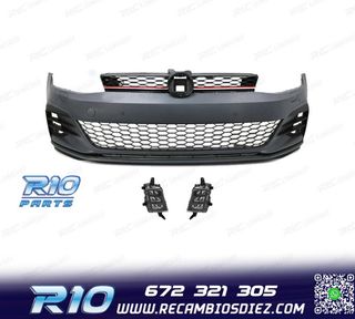 PARAGOLPES DELANTERO VOLKSWAGEN VW GOLF 7.5 17-20 LOOK GTI