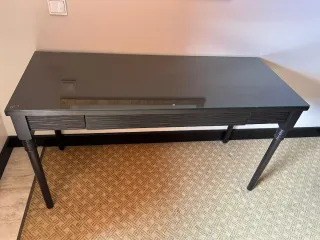 Escritorio moderno cristal y madera