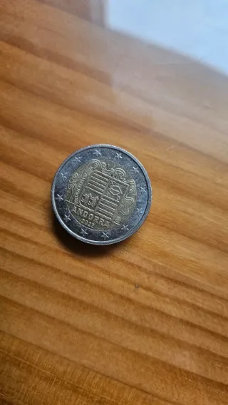 Moneda 2 euros Andorra 2022