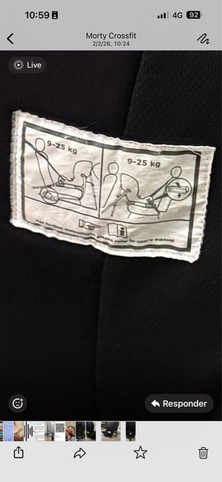 Silla coche ACM Axkid Wolmax Negra