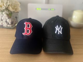 Gorras Béisbol Yankees y Red Sox