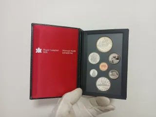 Serie Monete Proof Canada 1987 con plata