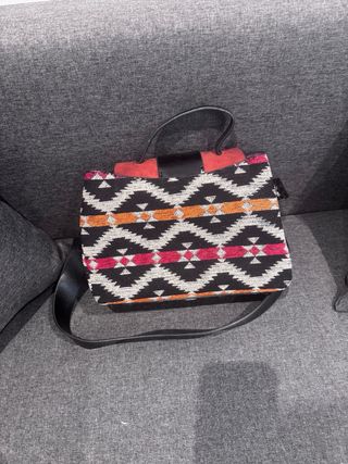 Bolso estampado multicolor