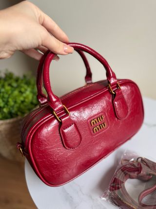 Bolso Miu Miu Rojo