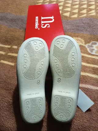 Zapatillas Mujer Talla 36 Azul Forro Peludo